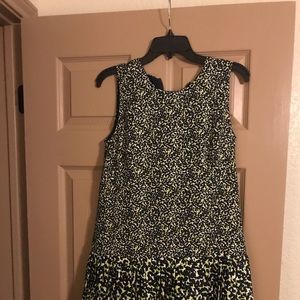 Loft drop waist dress